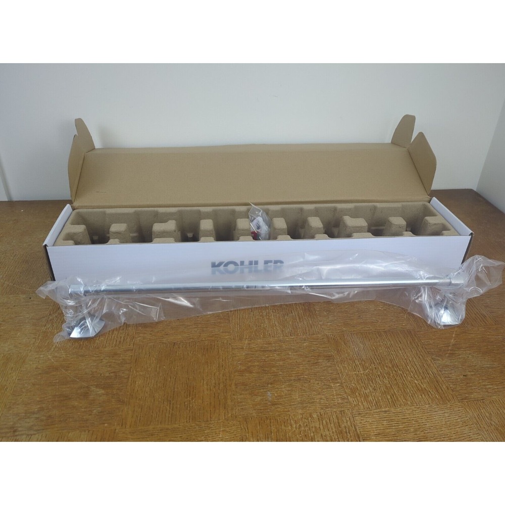 KOHLER‎ OCCASION 24" Single Towel Bar Straight Metal Chrome 27061-CP - NEW